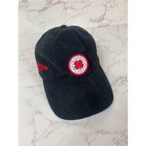 “Live Lucky “ hat black base ball Cheeta Luck Cosmo Las Vegas